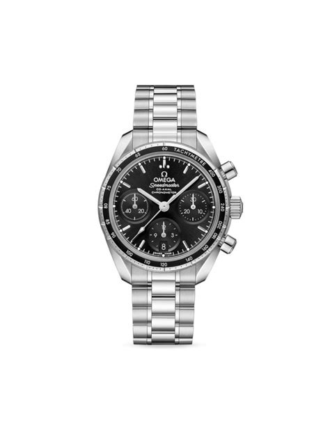 omega speedmaster nero|omega speedmaster 38 mm.